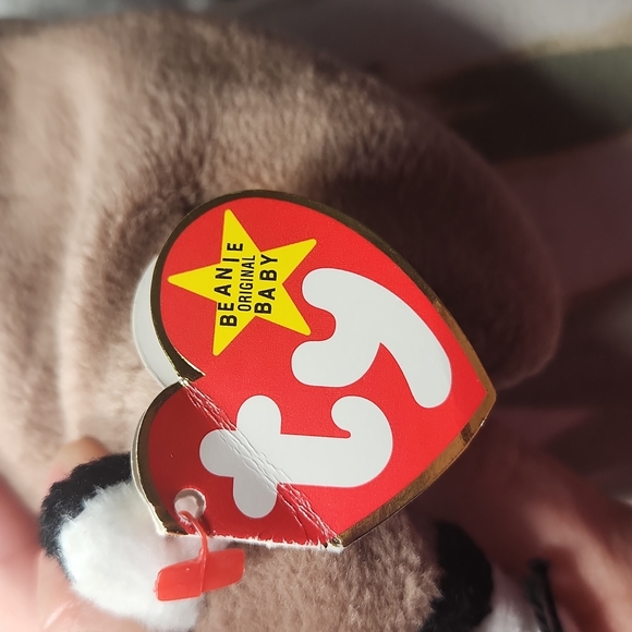 🕸Vintage Ty Beanie Baby Original Ringo the Raccoon 1995 P.V.C. Pellets - Picture 9 of 11